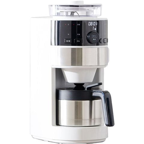 dショッピング |シロカ siroca コーン式全自動コーヒーメーカー