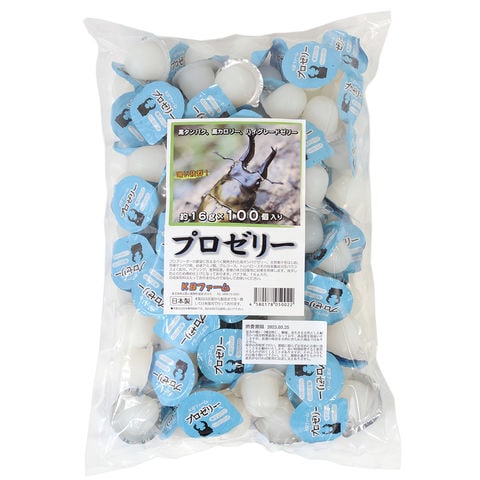 dショッピング |昆虫ゼリー プロゼリー（16g 100個入り）×3袋