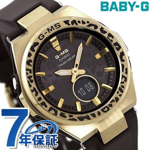 dショッピング |Baby-G G-MS ジーミズ 限定モデル ヒョウ柄 レディース