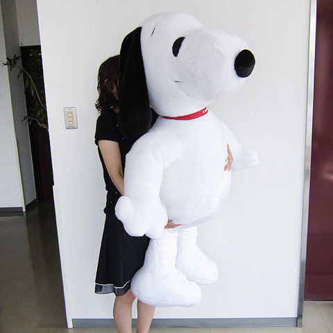 dショッピング |ぬいぐるみ 特大 スヌーピー スタンダード 5L snoopy