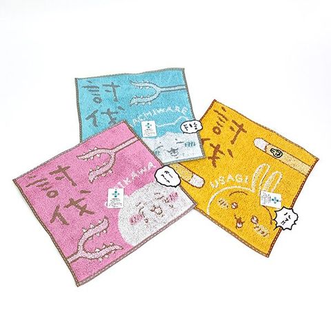 dショッピング |ちいかわ 討伐ハンドタオルセット 3枚セット 討伐ちい