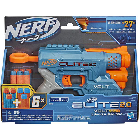 dショッピング |ナーフ エリート2.0 ボルト SD-1 (公式ダーツ12本付属