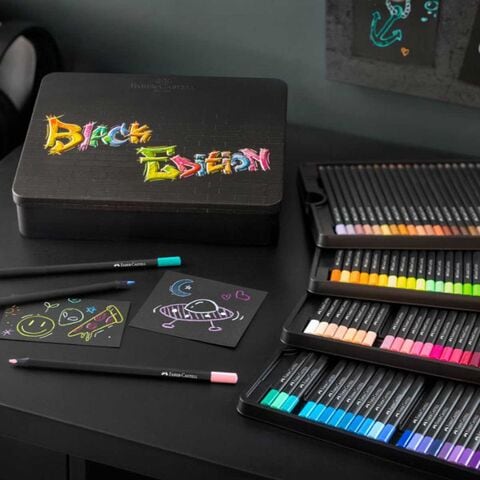 dショッピング |ファーバーカステル ブラックエディション色鉛筆セット