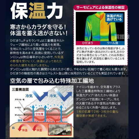 dショッピング |ひだまり チョモランマ 紳士用 上下セット Mサイズ 健