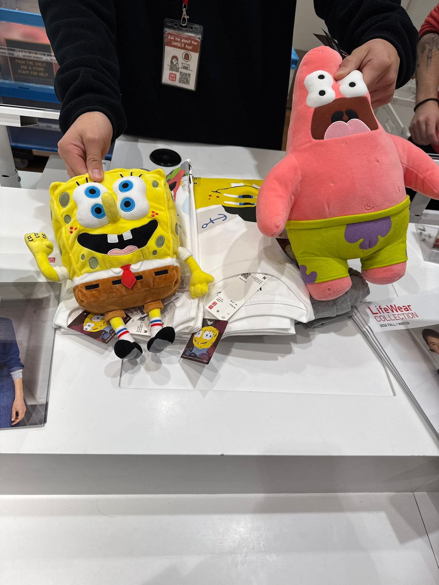 Uniqlo x CPFM Spongebob Squarepants & Patrick Star Plush Set