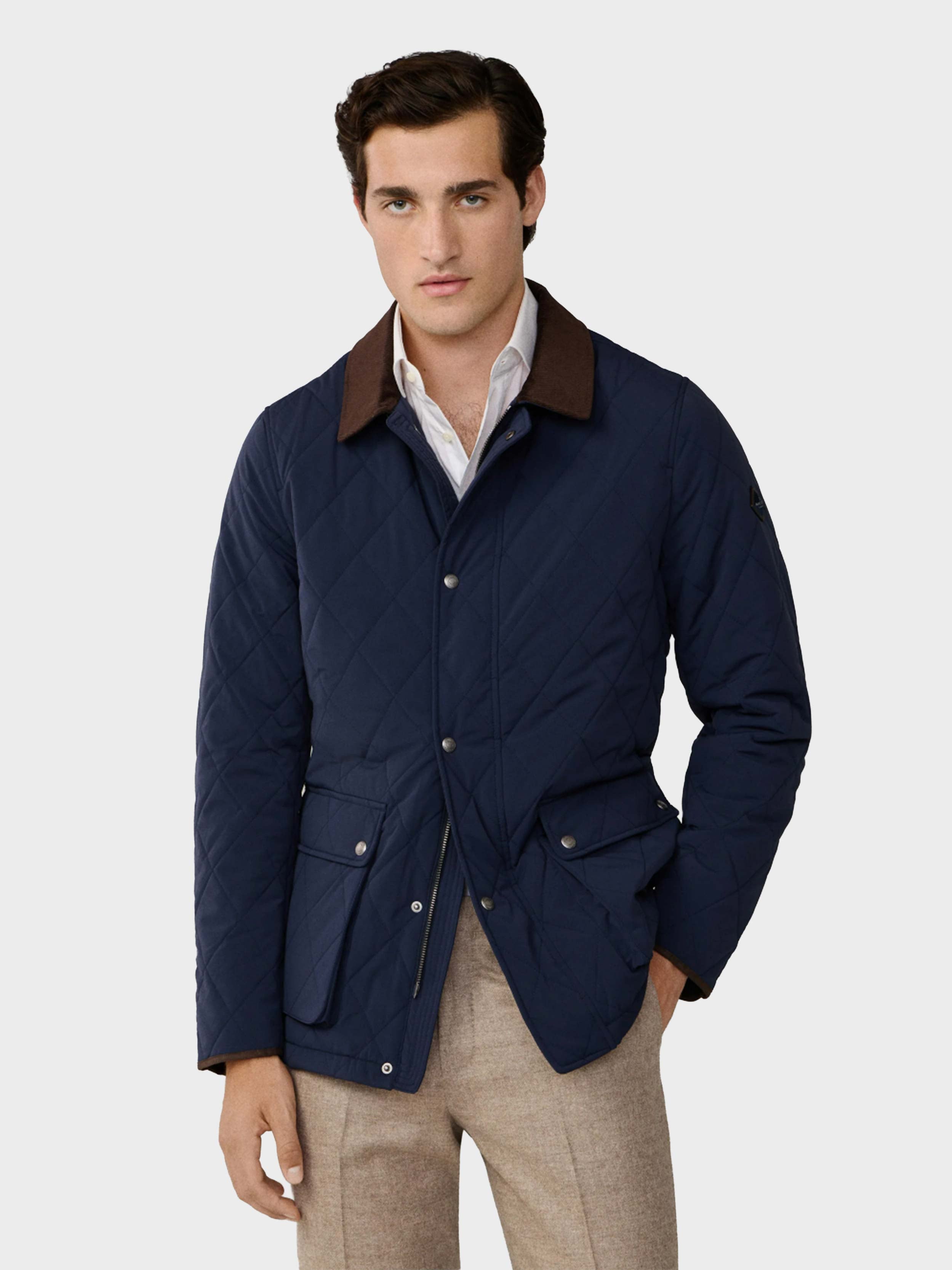 Hackett London - Men's Quilted Jacket – dstore Egypt