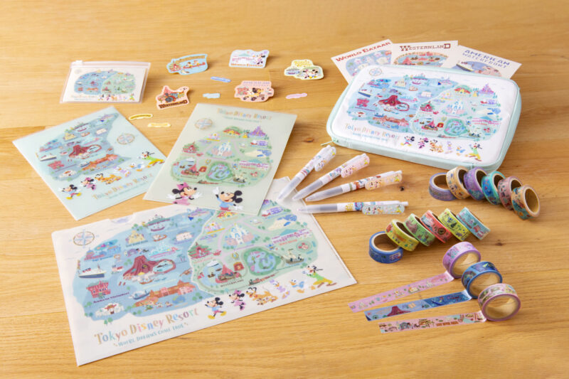 今度のグッズは東京ディズニーリゾートの“マップ” 2024年7月11日発売