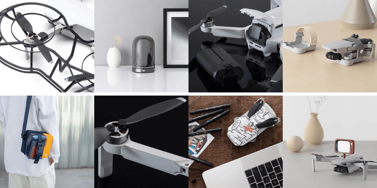 Mavic Mini｣と｢DJI Mini 2｣の互換性のあるDJI公式アクセサリーまとめ