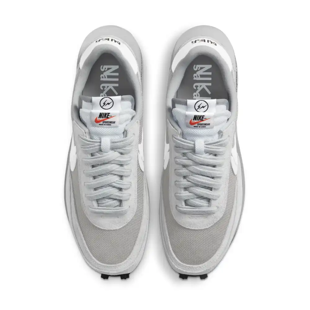 Fragment Design x sacai x Nike LDV Waffle Light Smoke Grey - Droper
