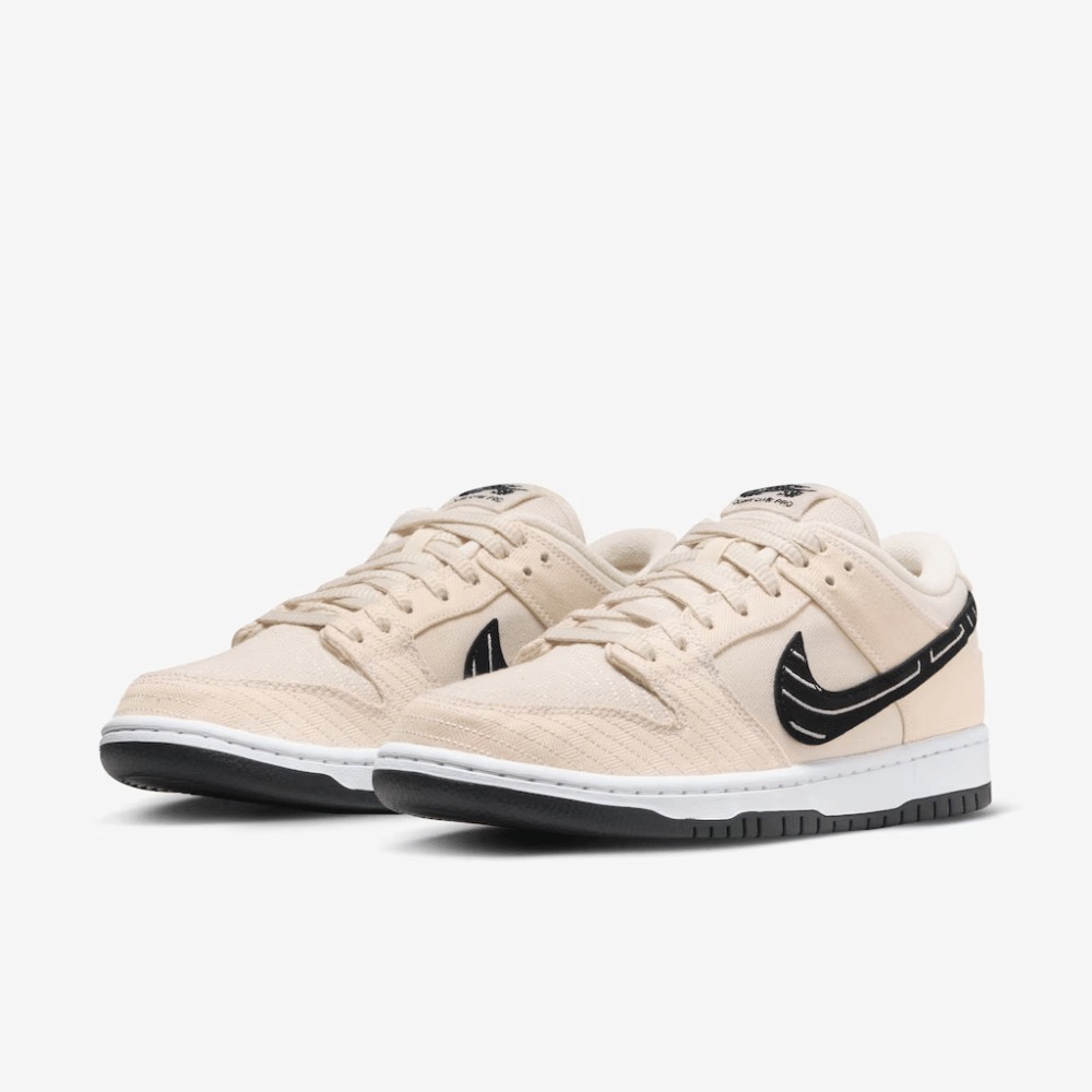 Albino & Preto x Nike SB Dunk Low Pearl White - Droper