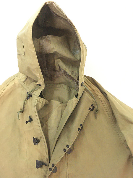 古着 40s 米軍 USN N-2 WET WEATHER PARKA 初期 フックタイプ