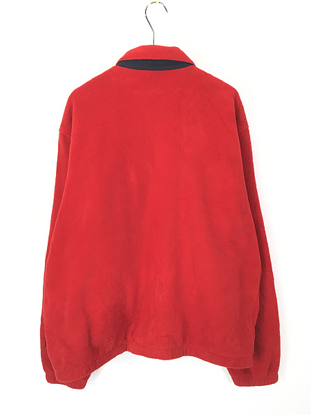 古着 90s Polo Ralph Lauren ワンポイント ソリッド フリース