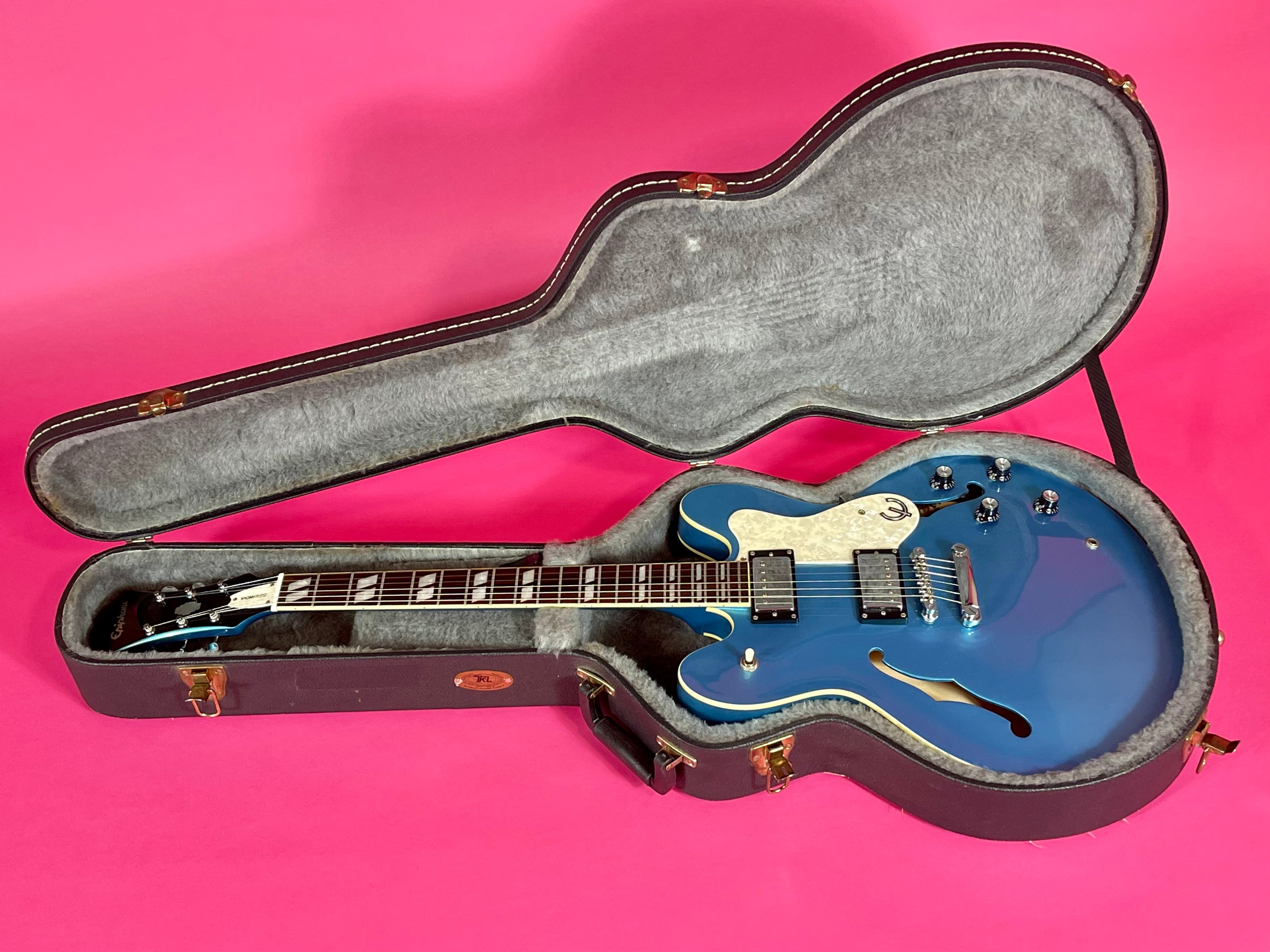 2003 Epiphone Supernova Noel Gallagher Manchester Blue – Draggin