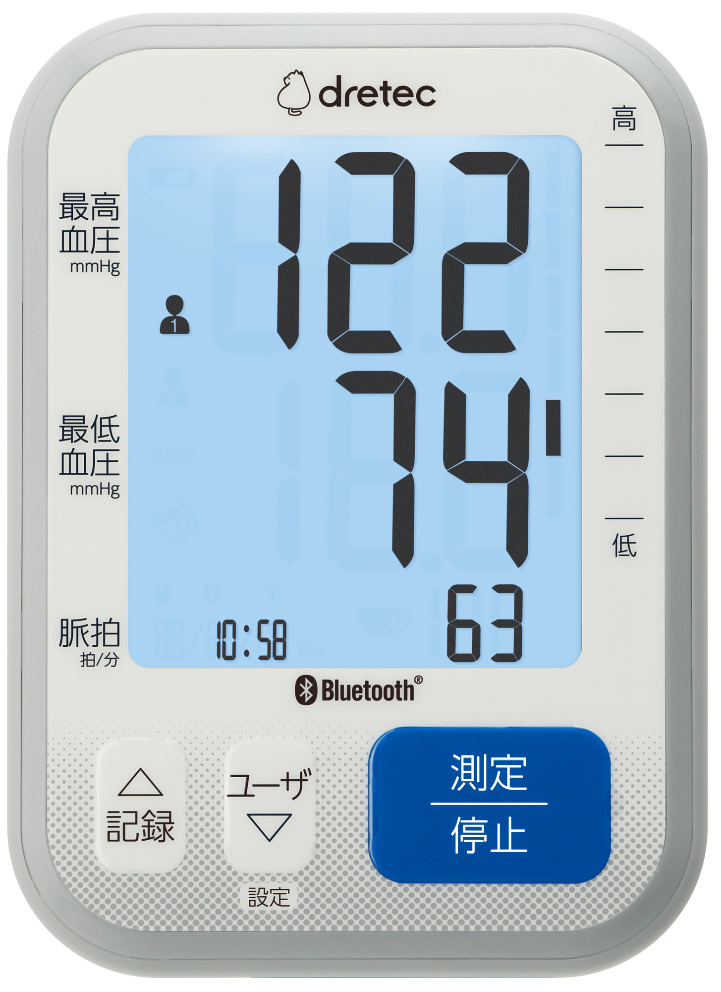 BM-501上腕式血圧計「Dr.SCANconnect」 - 株式会社ドリテック