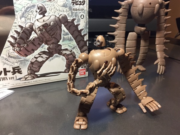 想造ガレリア：天空の城ラピュタ「ロボット兵」レビュー - 中年からの