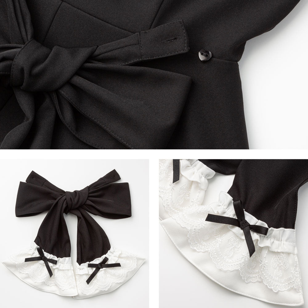 レースアップジャンパースカート middle 4L-6L – レディース