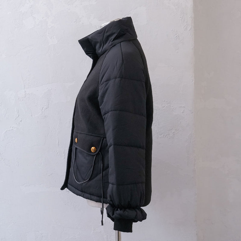 スタンドカラー中綿ジャケットコート – レディースファッション通販の