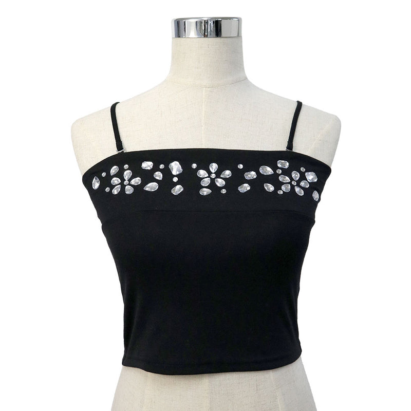 メール便】ビジューギャルキャミ【大きいサイズ有】 – レディース