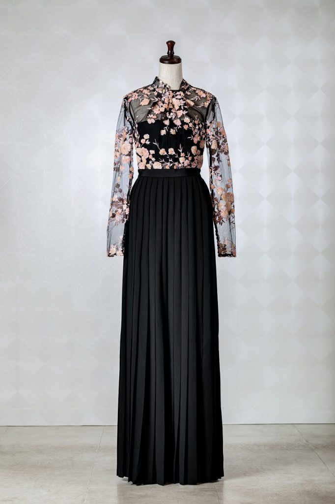 Self-portrait プリマヴェーラプリーツロング | 結婚式・パーティー