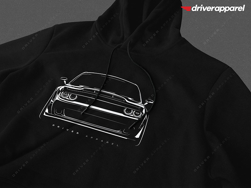 Dodge Challenger Hoodie - Driver Apparel