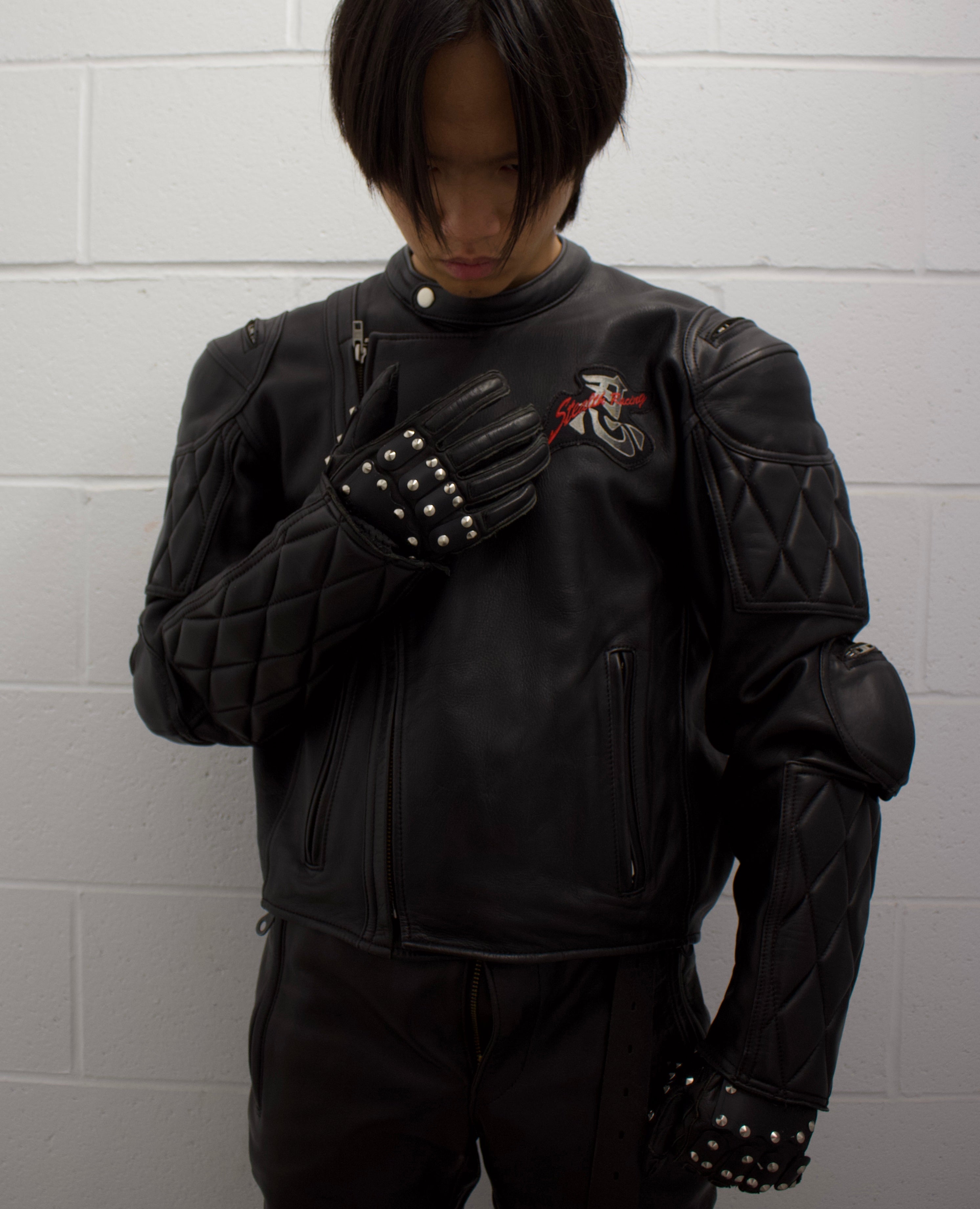 KADOYA K's Leather Early 00s 'STEALTH' Padded Cow Leather