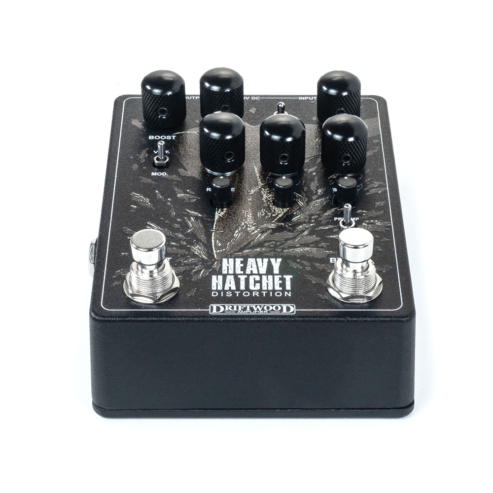 HEAVY HATCHET DISTORTION PEDAL - Driftwood Amps