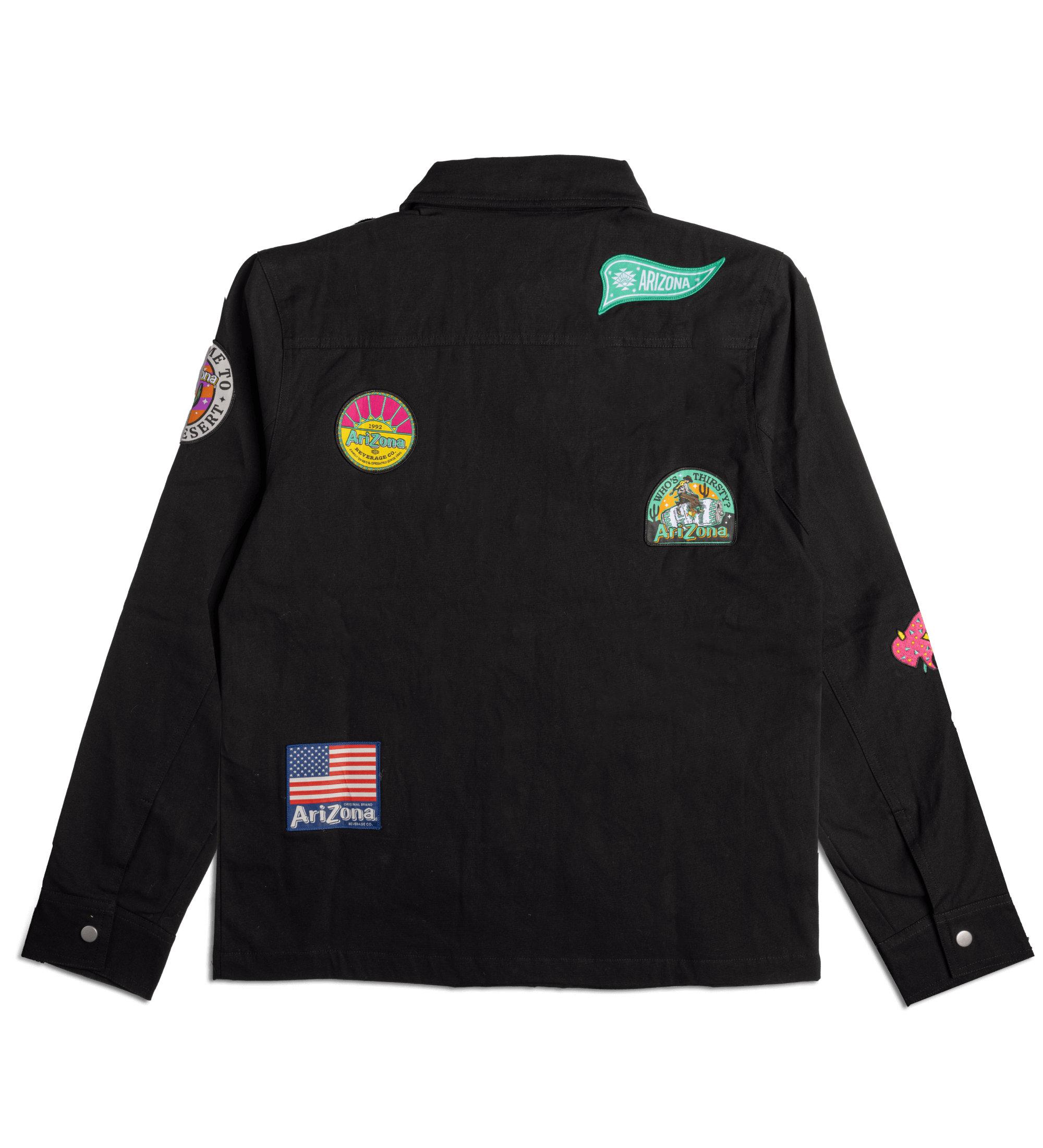 Black Patch Workwear Shirt – DrinkAriZona