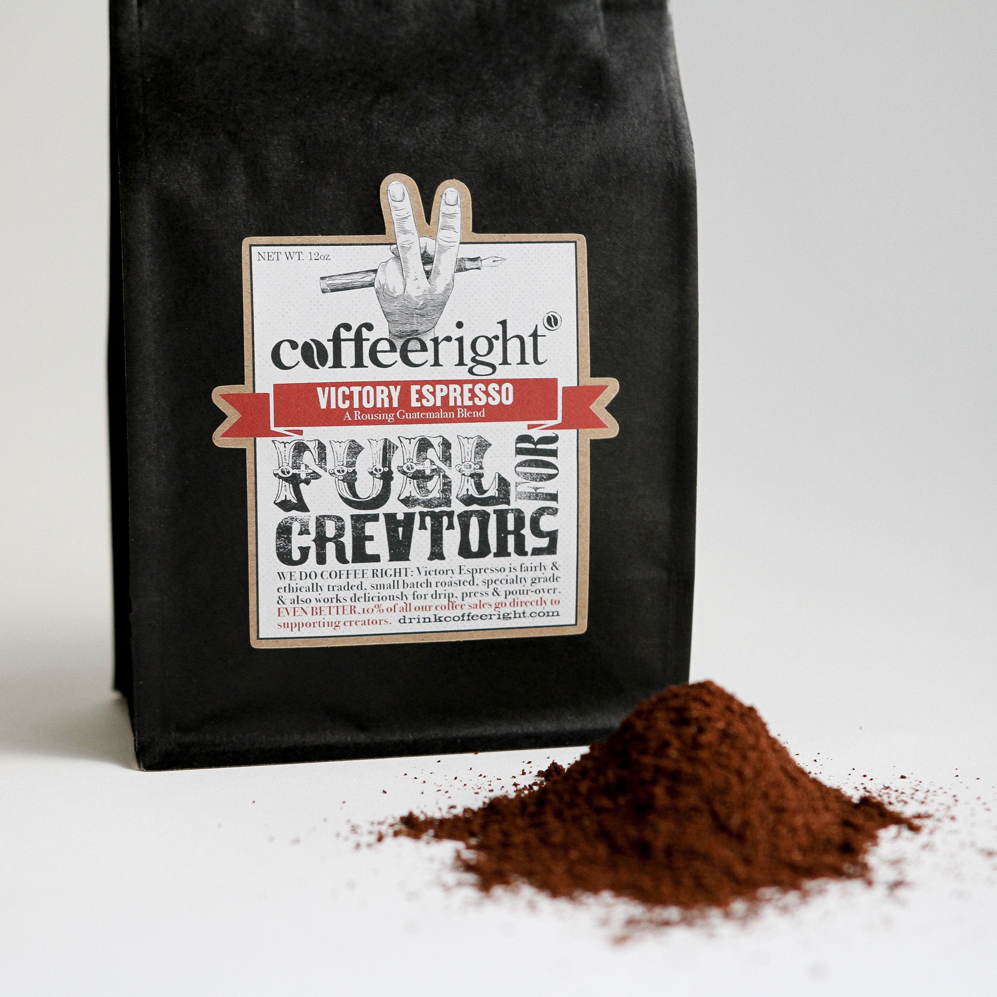 COFFEERIGHT VICTORY ESPRESSO 12oz PACK – Coffeeright