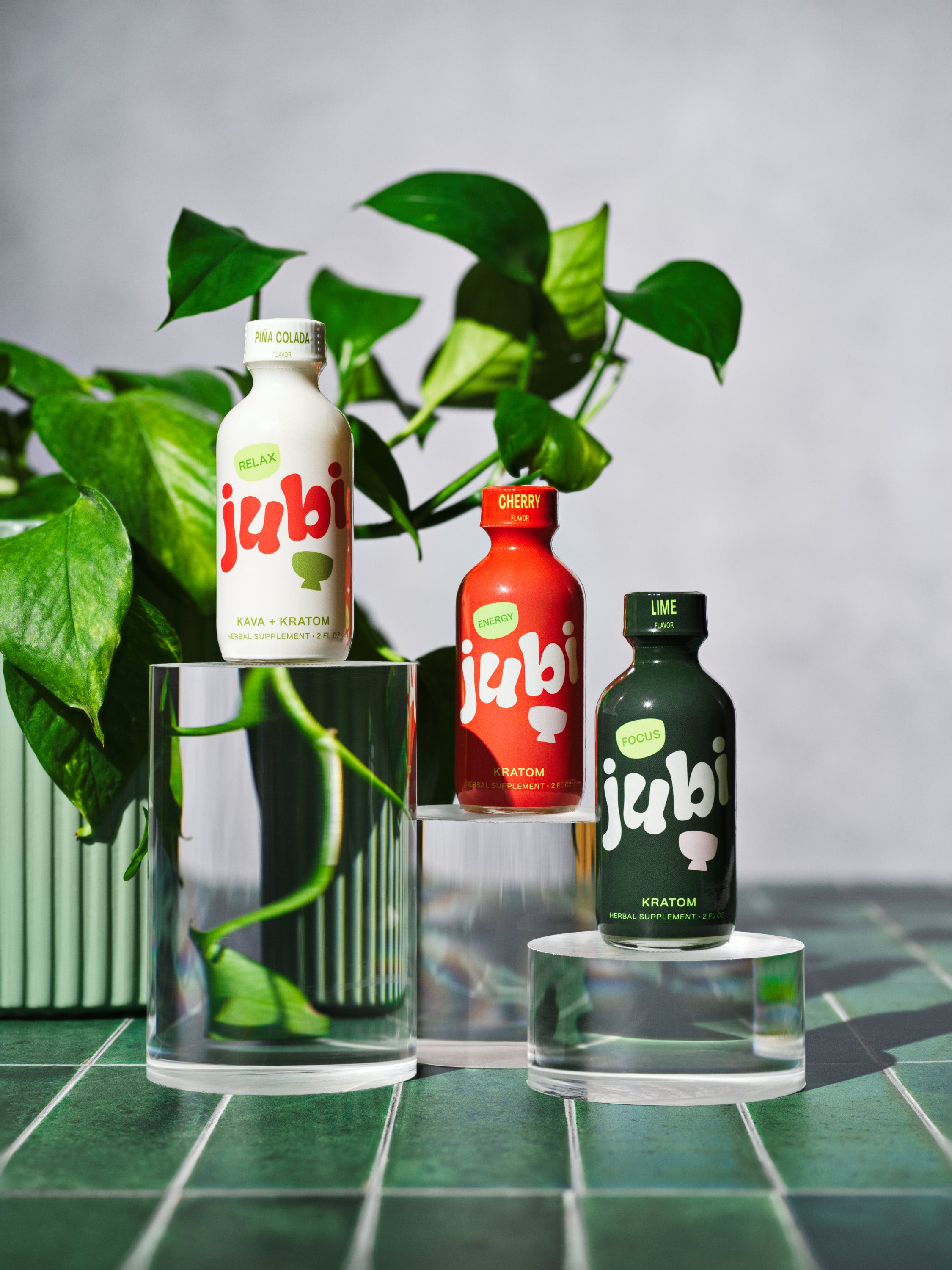 Jubi Trial Pack: Kratom & Kava for Energy, Focus, & Relax