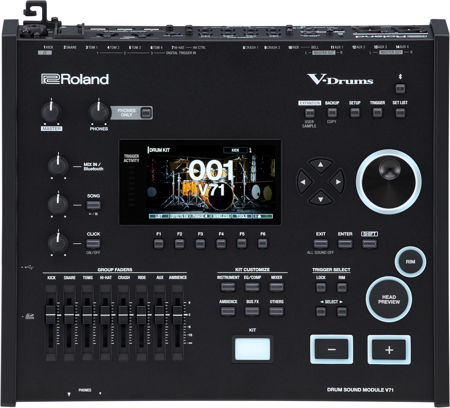 RolandがV-Drums＆VADの新フラッグシップを3機種同時発表！ クラウドを