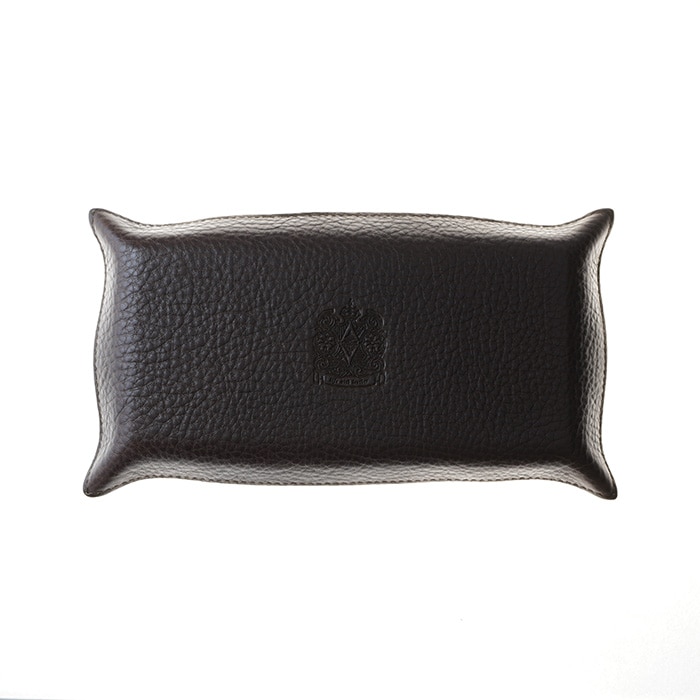 藍染レザーのトレイ レセプシオン(濃藍)(濃藍): せとうちエリア