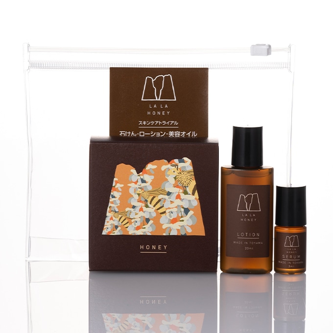 スキンケア トライアルセット（コールドプロセス石けんはちみつ20g