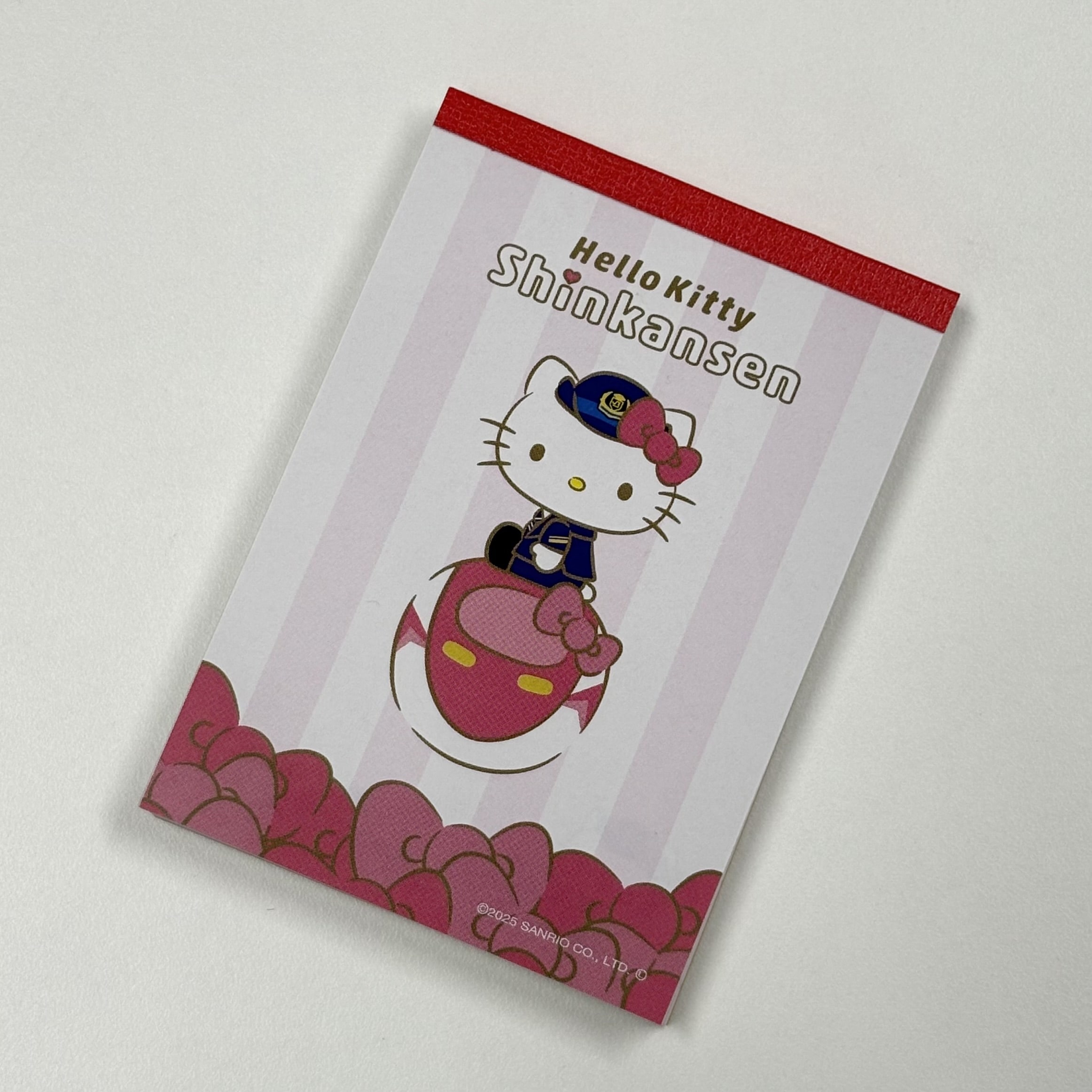 ありがとうハローキティ新幹線 メモ帳 Bouquet: 鉄道グッズ│DISCOVER