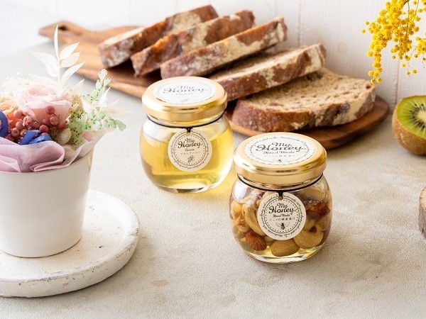 ナッツの蜂蜜漬け&アカシアハニーセット90g＋90g: 山陰エリア