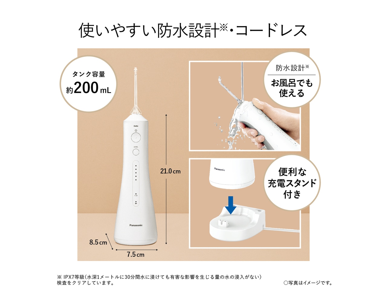 Panasonic>ジェットウォッシャー ドルツ EW-DJ55-W: ポイント利用商品