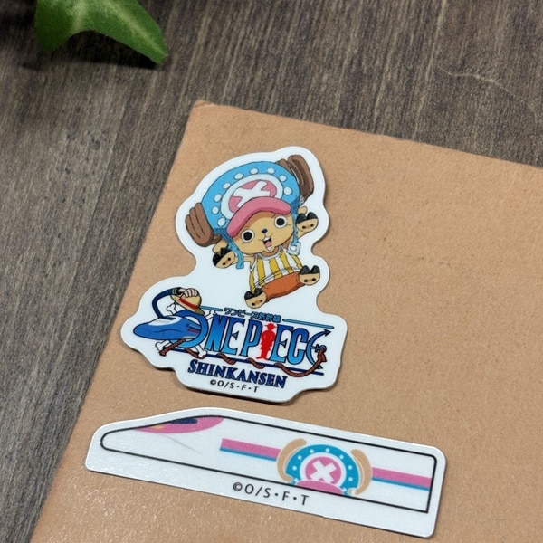 ONE PIECE新幹線 ダイカットステッカー6枚入: 鉄道グッズ│DISCOVER