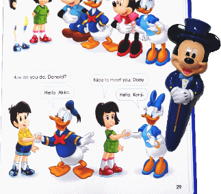 ライトライトペンの使い方,ディズニー英語システム.DWE,ワールド