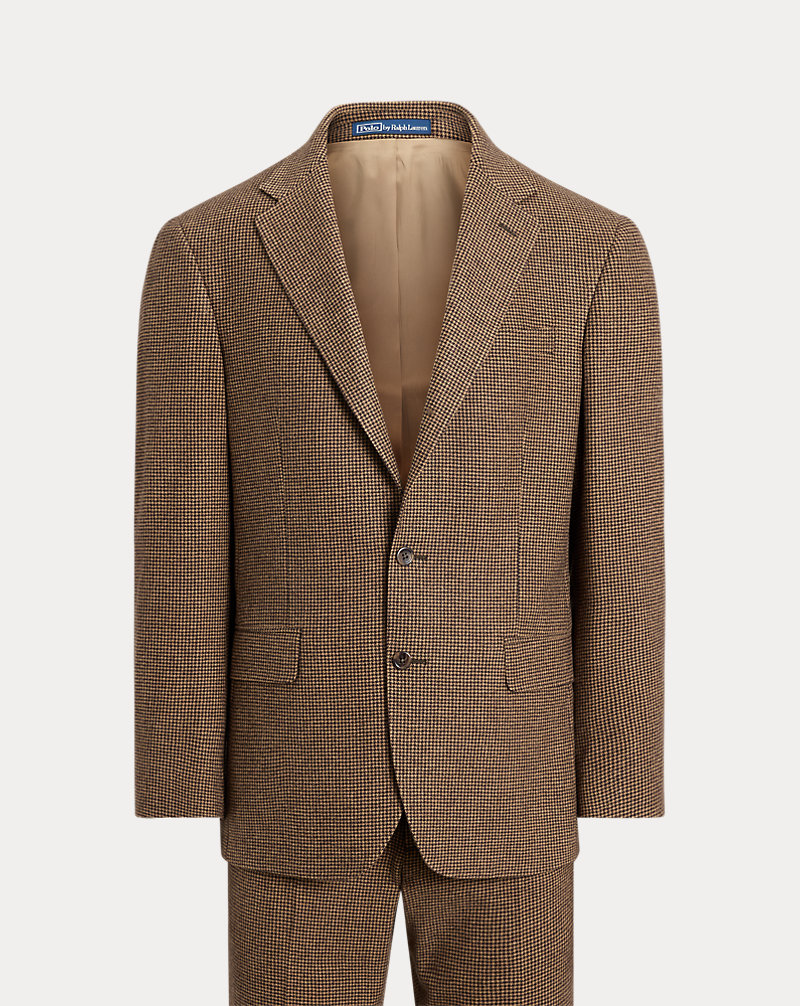 Polo テーラード フィット ウール ハウンドトゥース スーツ | ラルフ