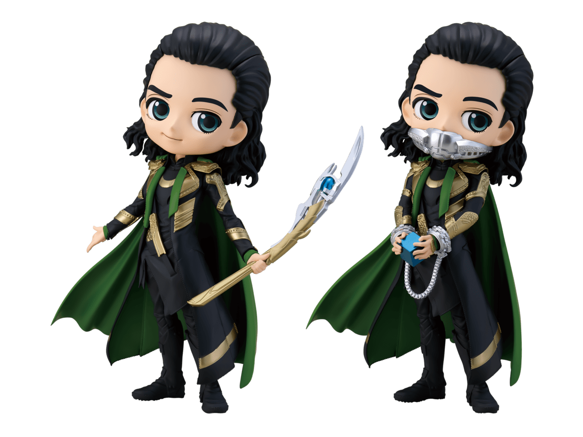 異なるポージングがクールなロキのフィギュア！バンプレスト「Q posket