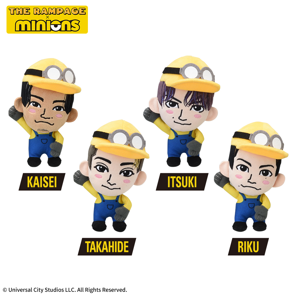 THE RAMPAGE from EXILE TRIBE』とのコラボぬいぐるみも！セガプライズ