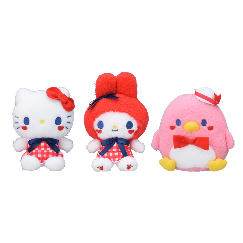 お揃いのワンピースを着た「ハローキティ」と「マイメロディ」！セガ