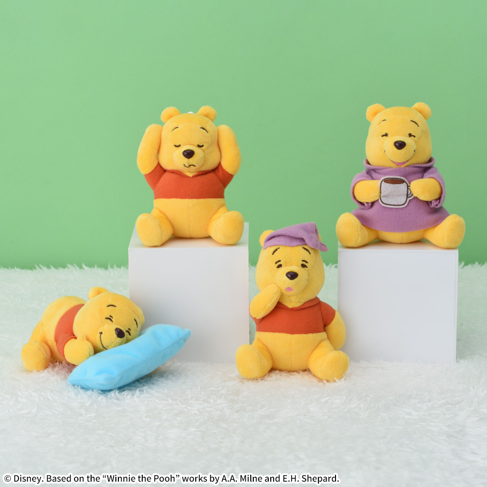 寝転がったりあくびをしたり！セガプライズ ディズニー『くまのプー