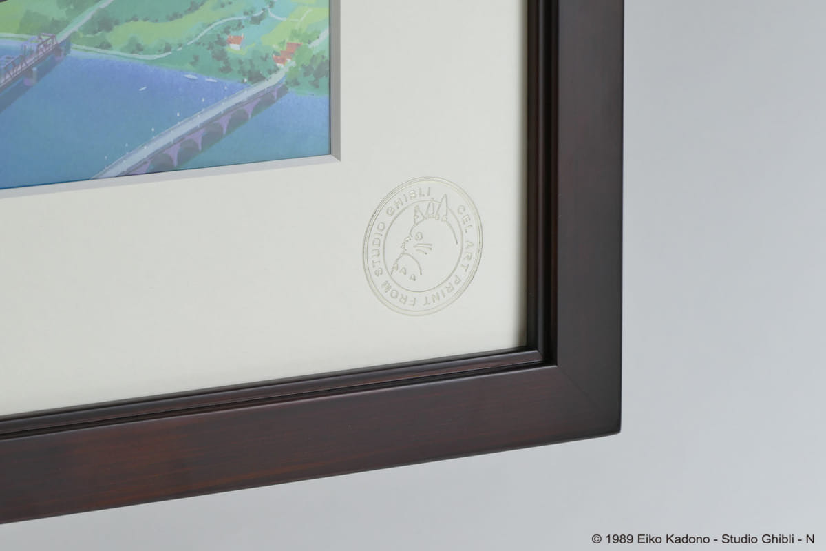 キキがお届けものをするシーンの複製セル画！どんぐり共和国「Cel Art