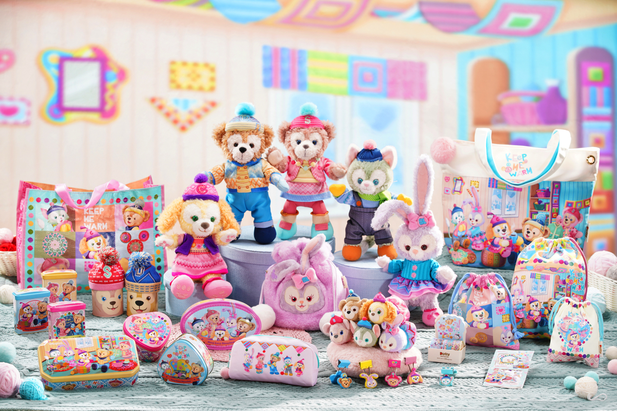 あったかコスチュームのダッフィー&フレンズ！香港ディズニーランド