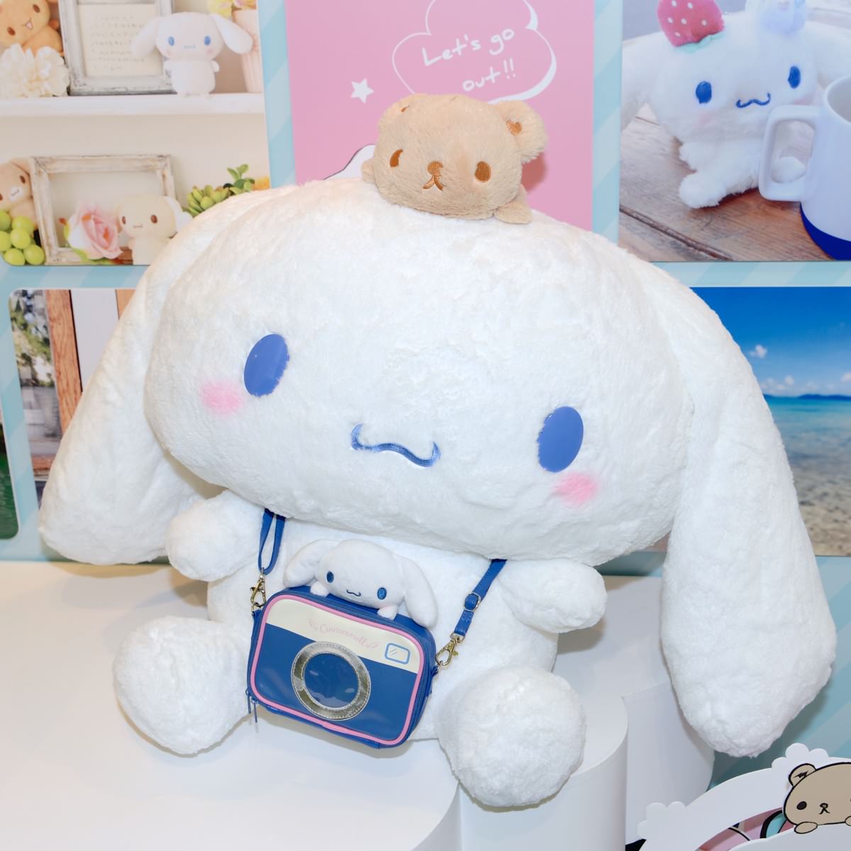 シナモンたちとお出かけした写真を投稿！サンリオ「#つれてって