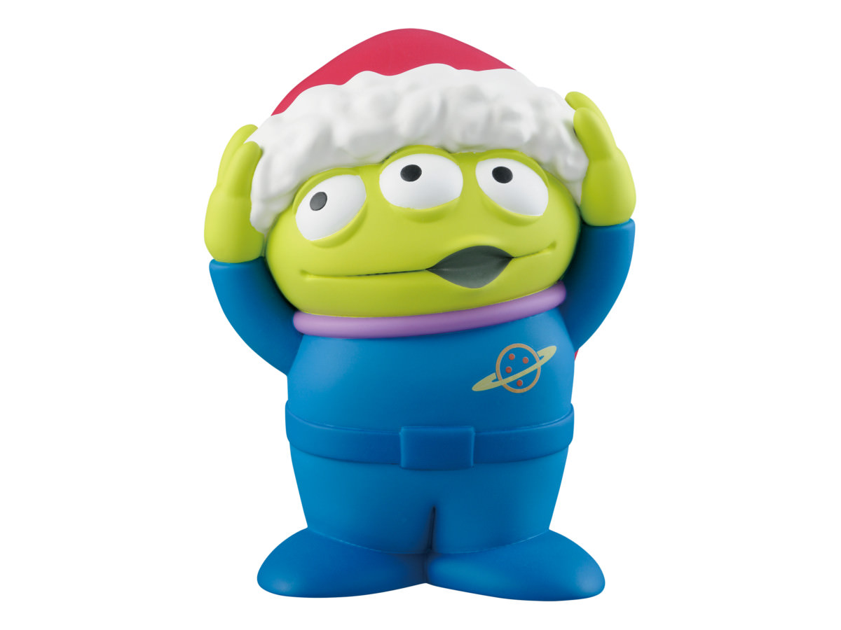 クリスマスデザインの貯金箱！バンプレスト ディズニーデザイン「トイ