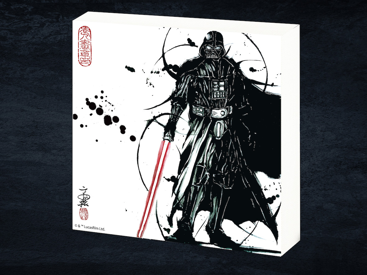 ダース・ベイダーやストームトルーパーの和風アート！こうじょう雅之