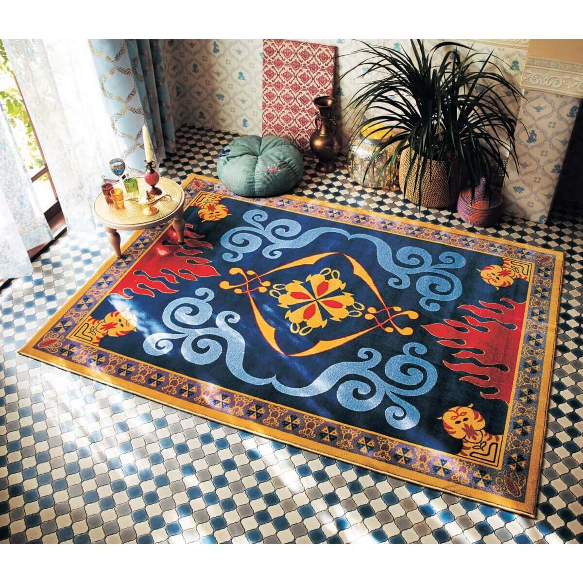 アラジンが操る“魔法の絨毯”にそっくり！ベルメゾン ディズニー