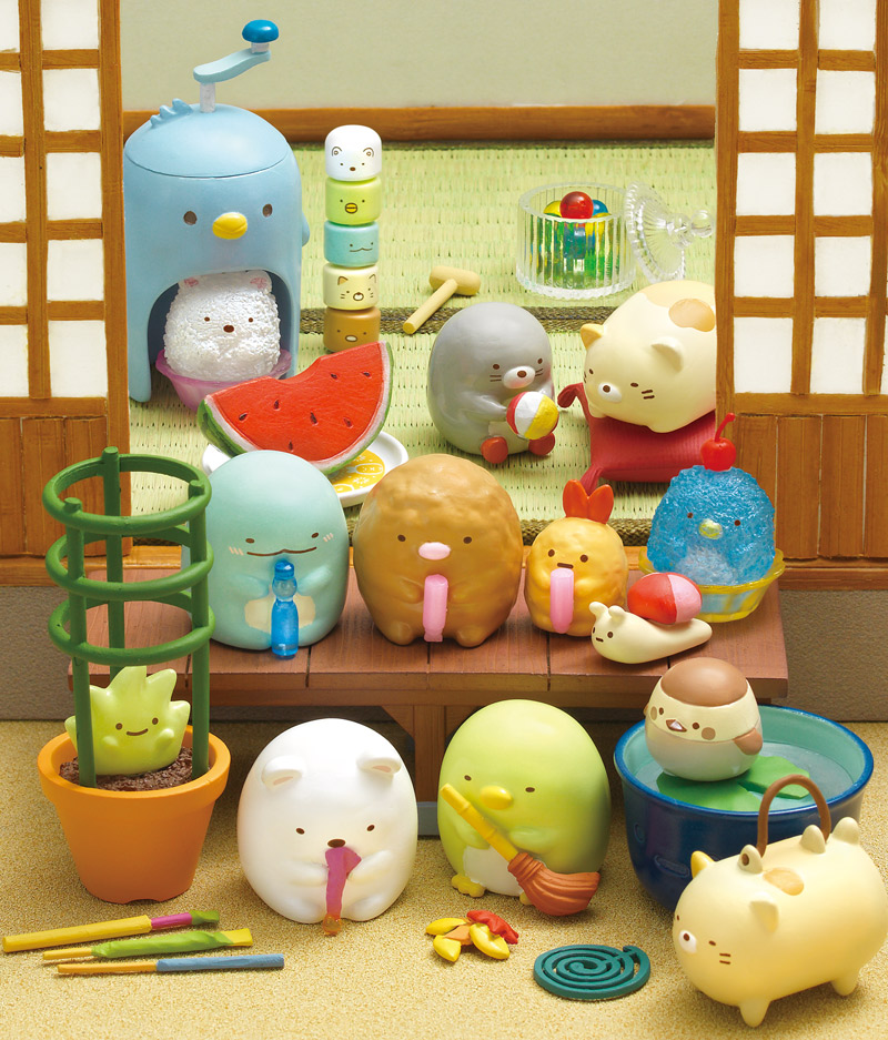 夏休みのワンシーンみたいなミニチュアフィギュア！リーメント「すみっ