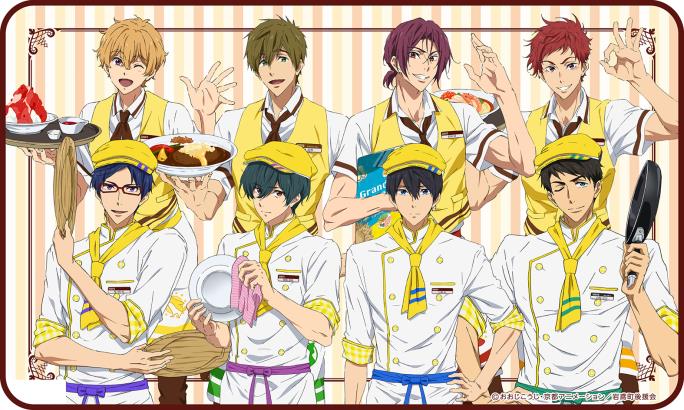 限定デザインのクリアファイルがもらえる！「ココス×Free!-Dive to the